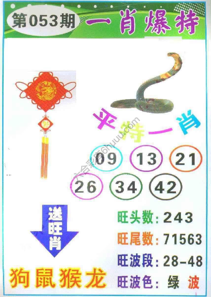 一肖爆特（新版）