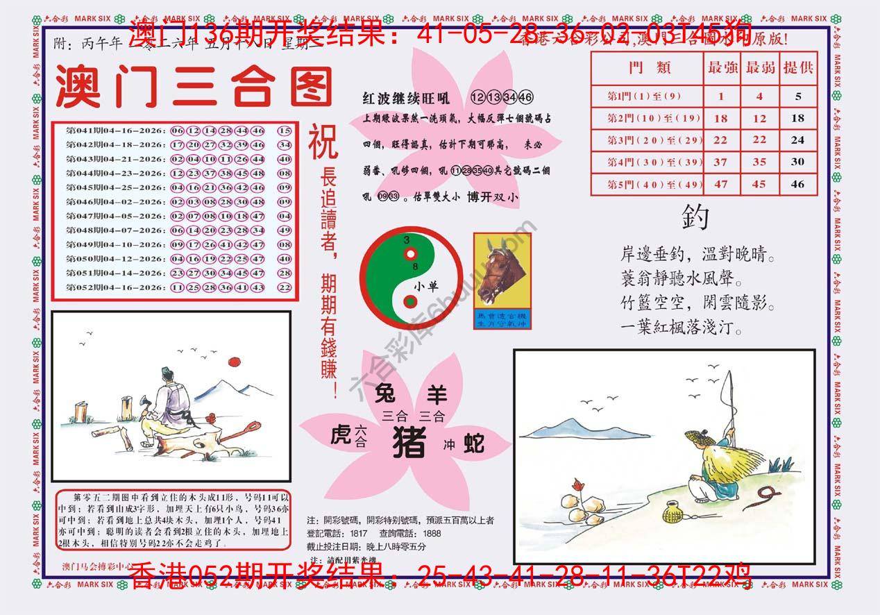 澳门三合图