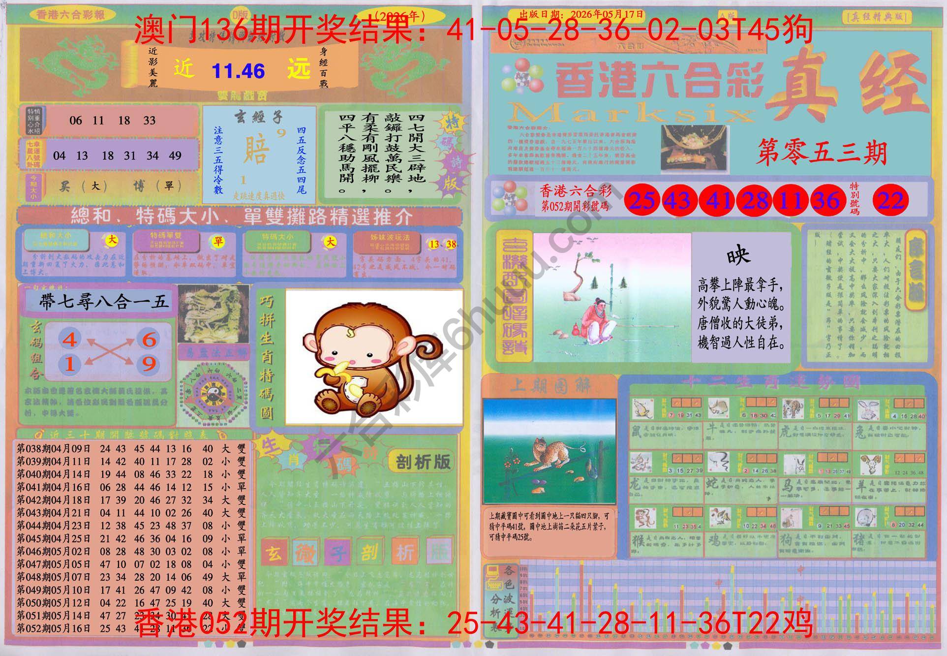 香港六合彩真经