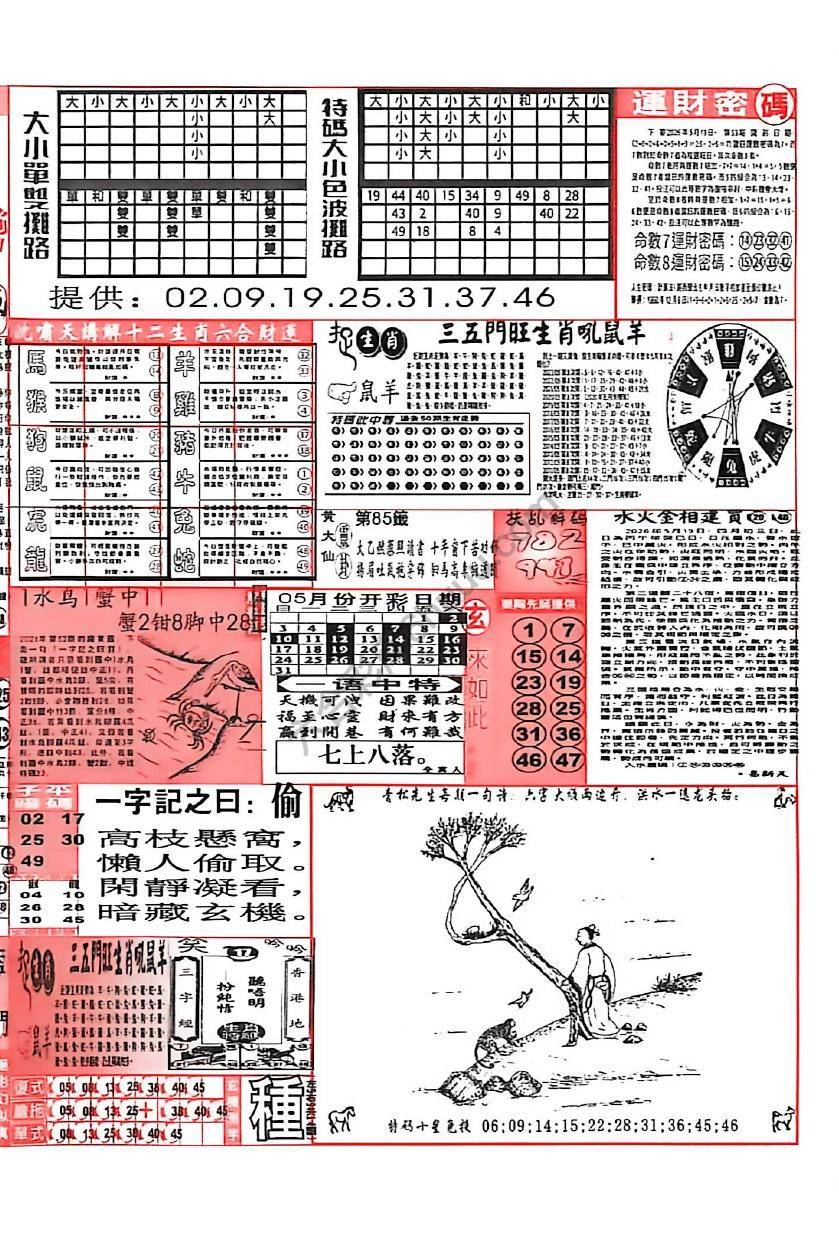 六合彩玄机