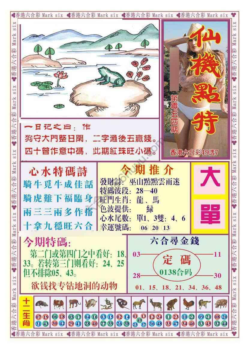 仙机点特
