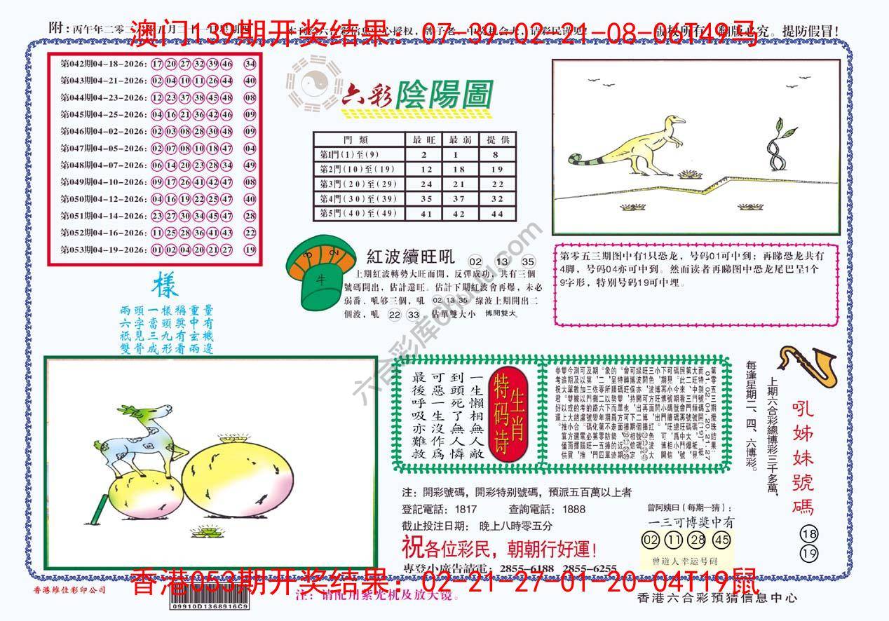 六彩阴阳图