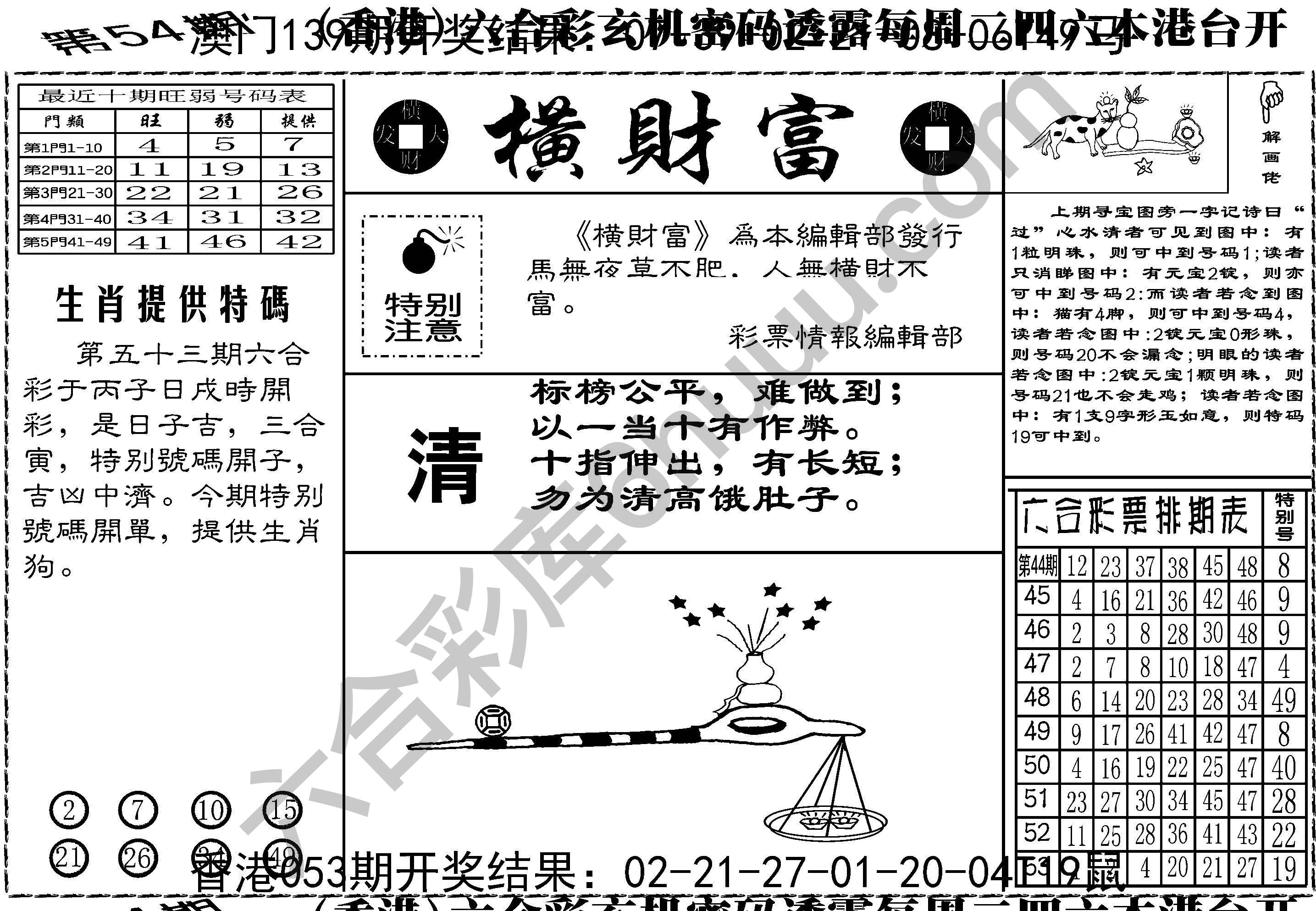 横财富