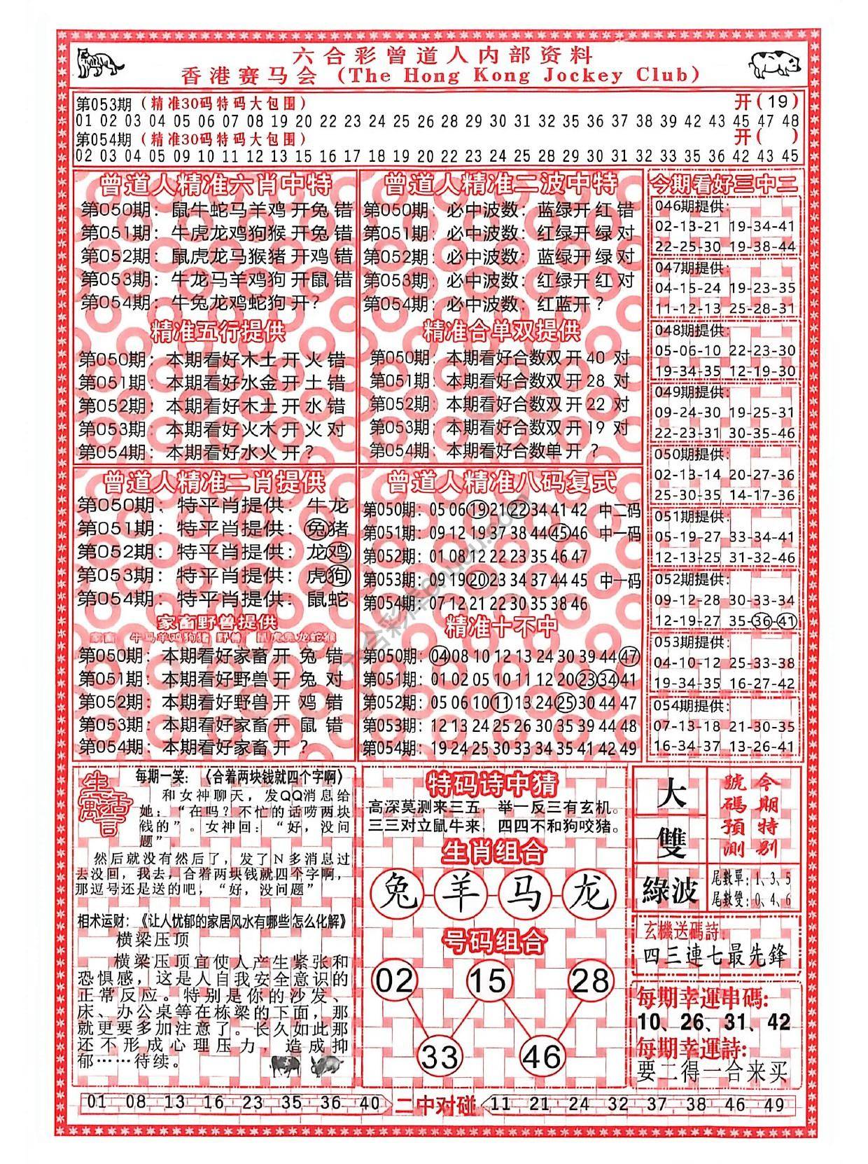 曾道人内部资料