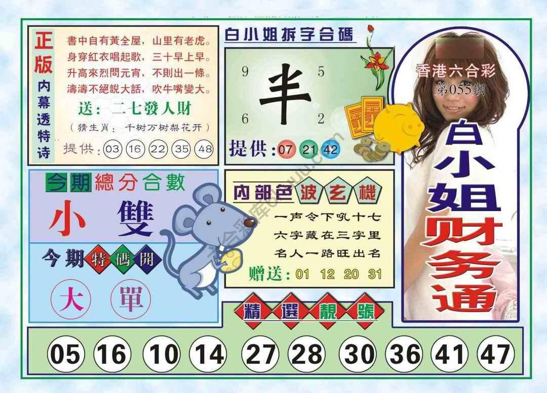 白小姐财务通