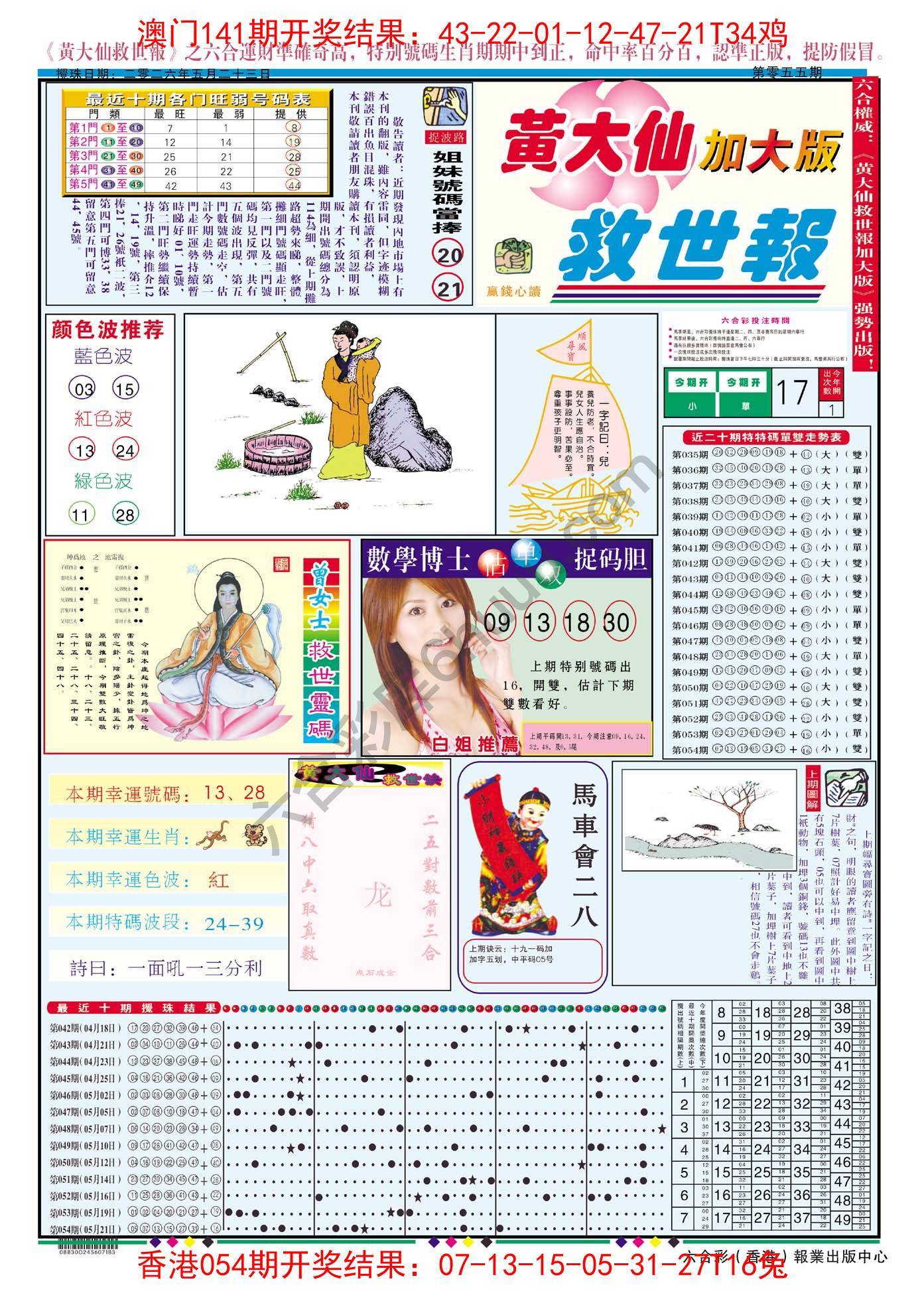 黄大仙救世报（加大版）