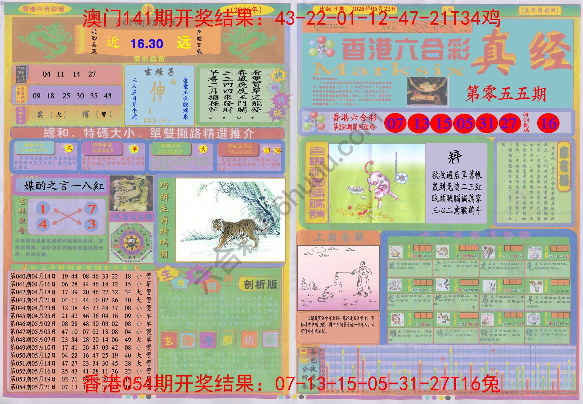 香港六合彩真经