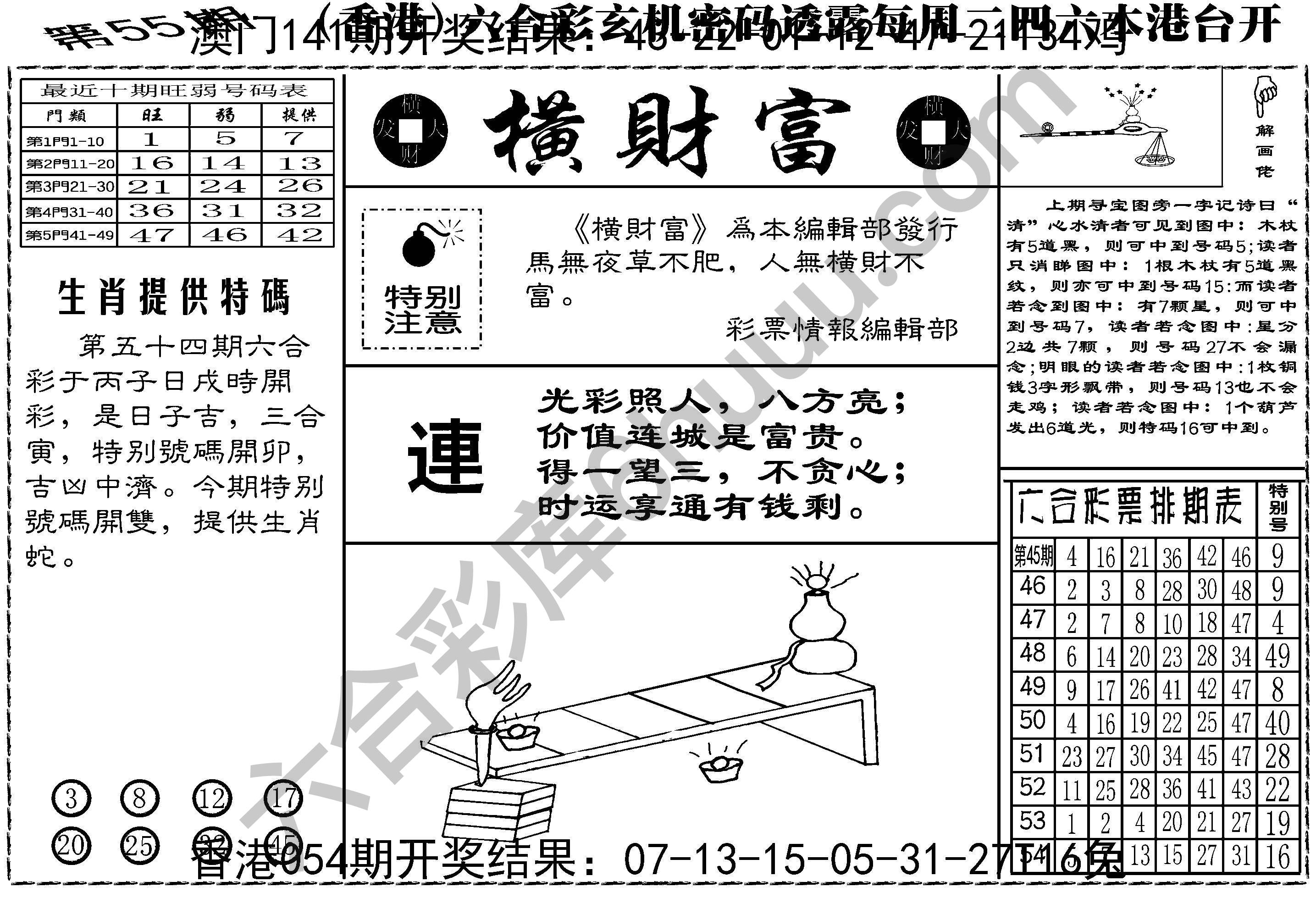 横财富