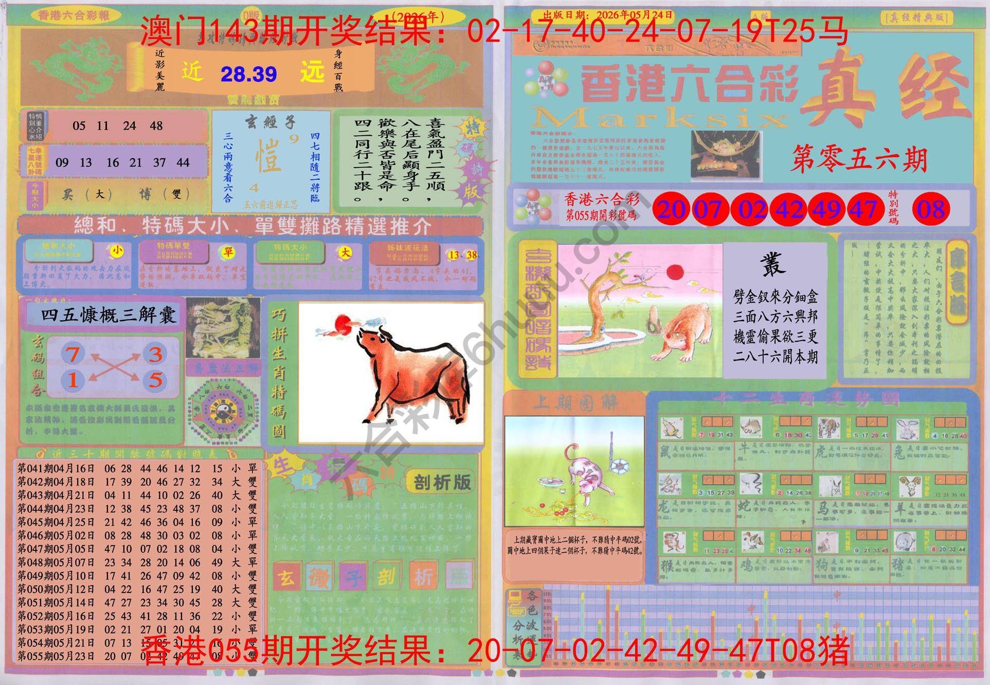 香港六合彩真经