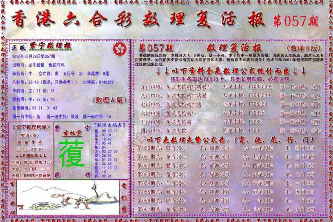 数理复活报
