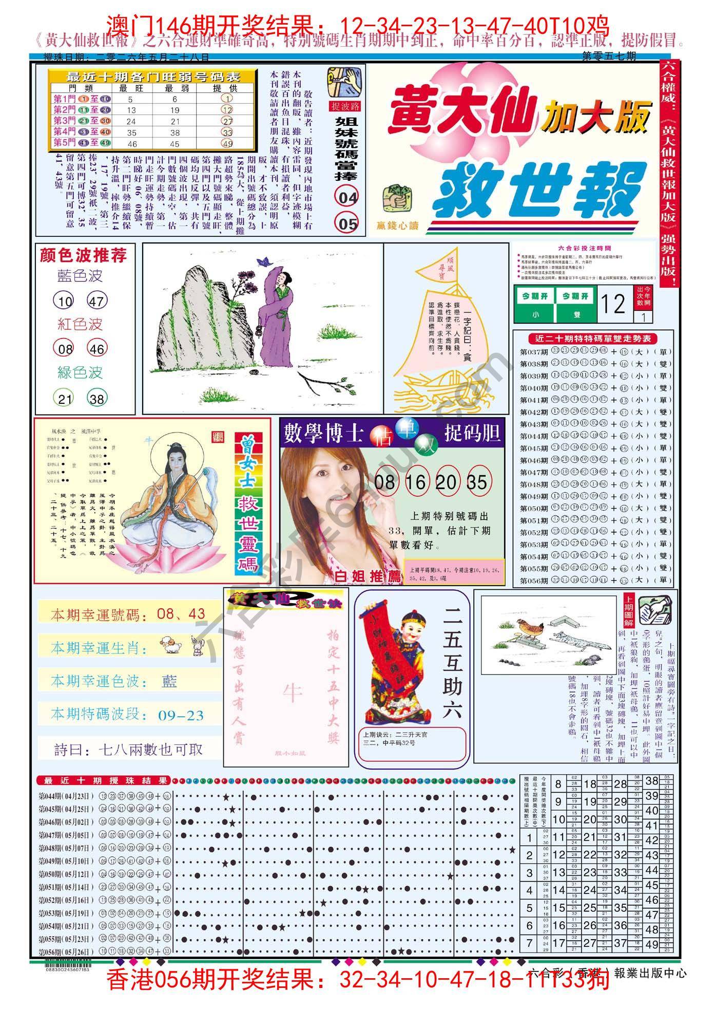 黄大仙救世报（加大版）