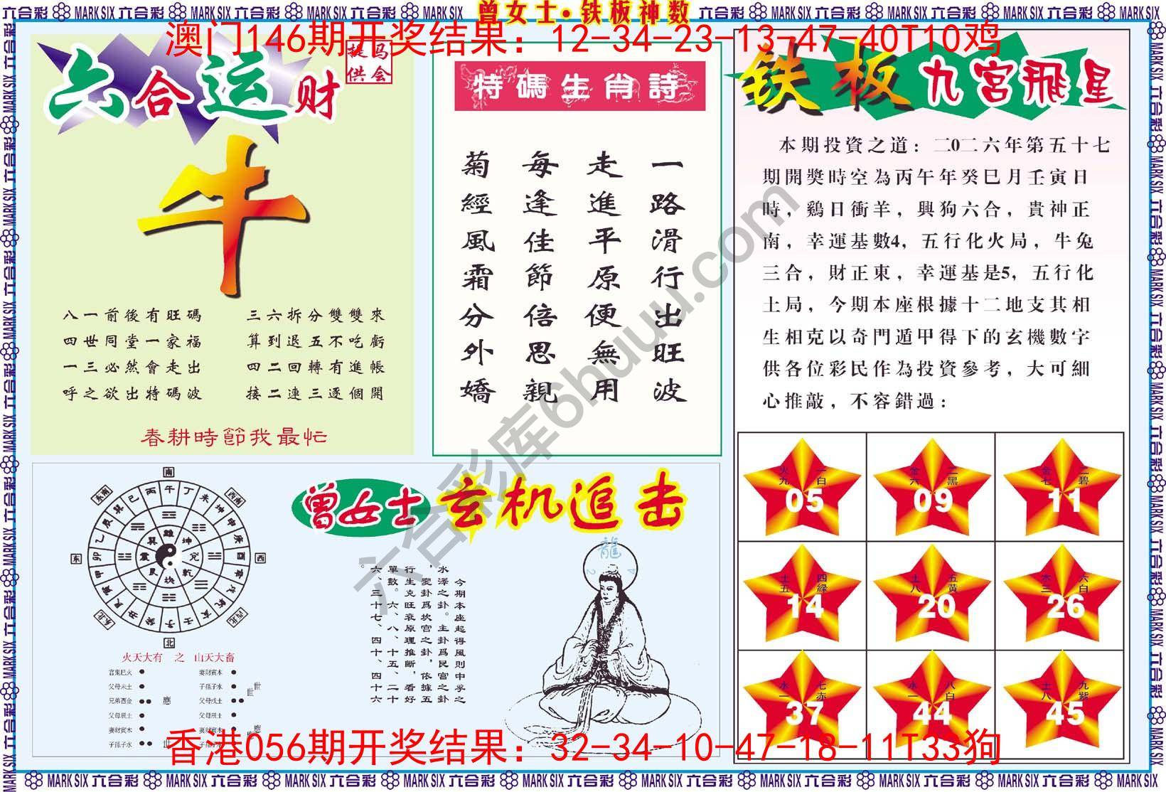 曾女士铁板神数