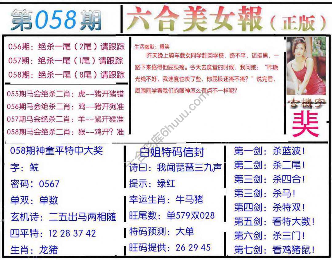 六合美女报