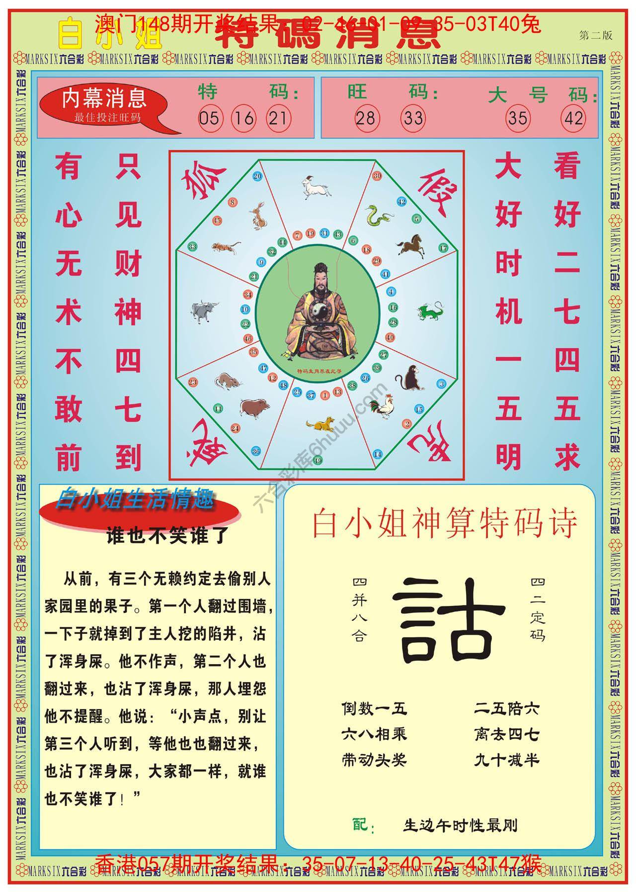 白小姐特码消息