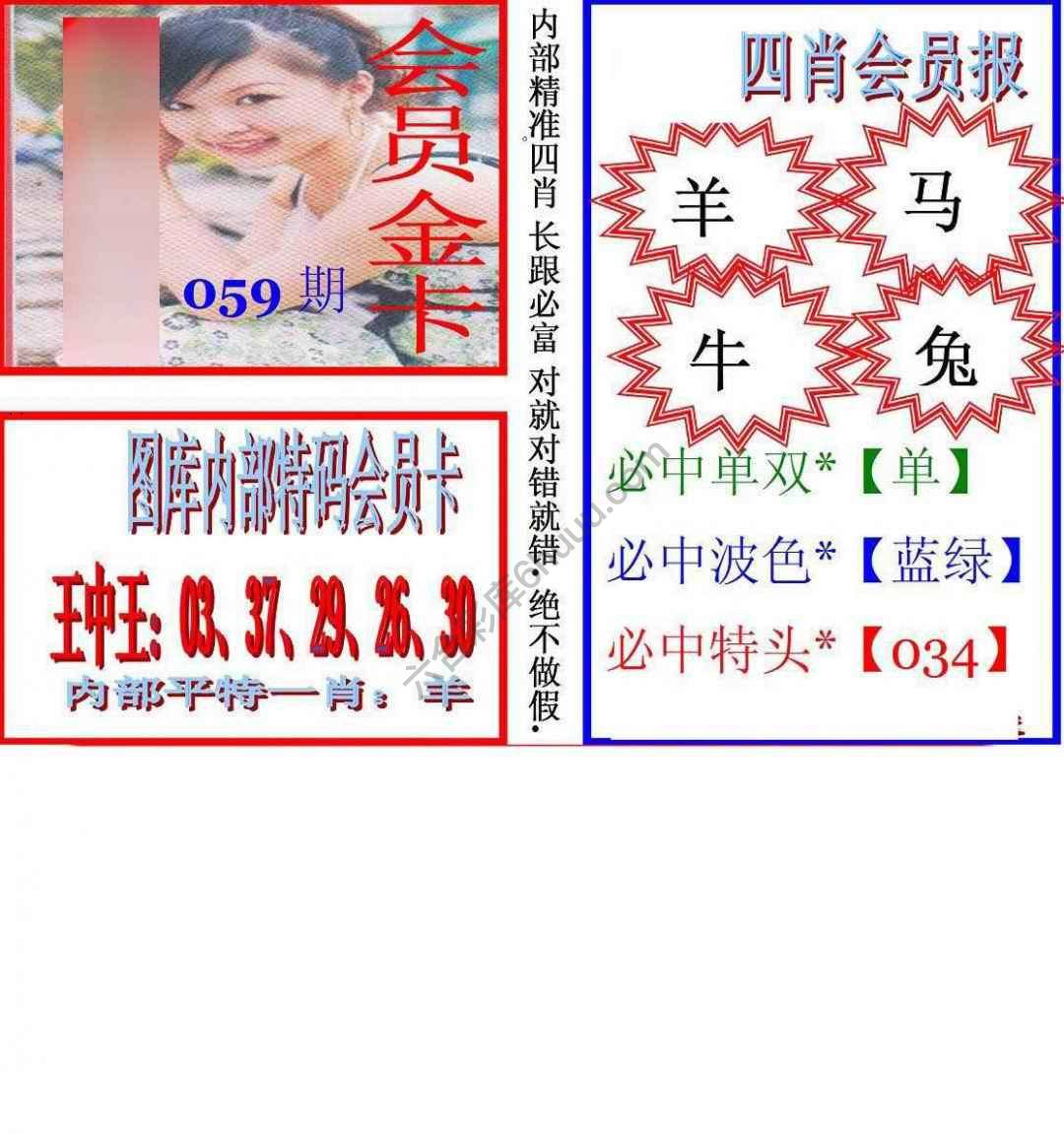 马经四肖会员报