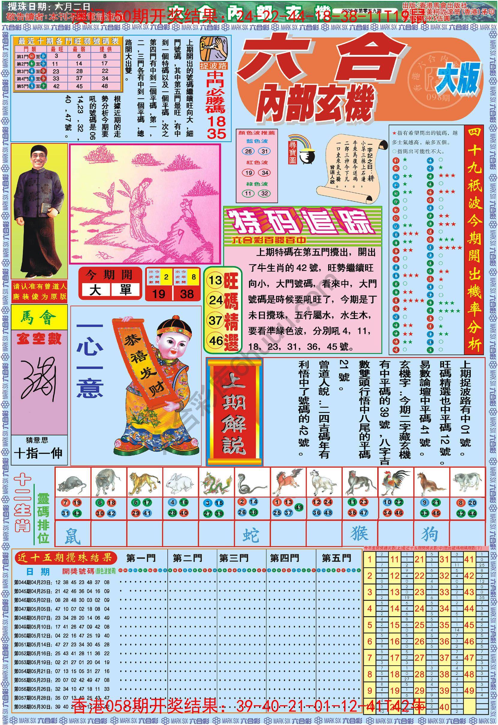 六合内部玄机