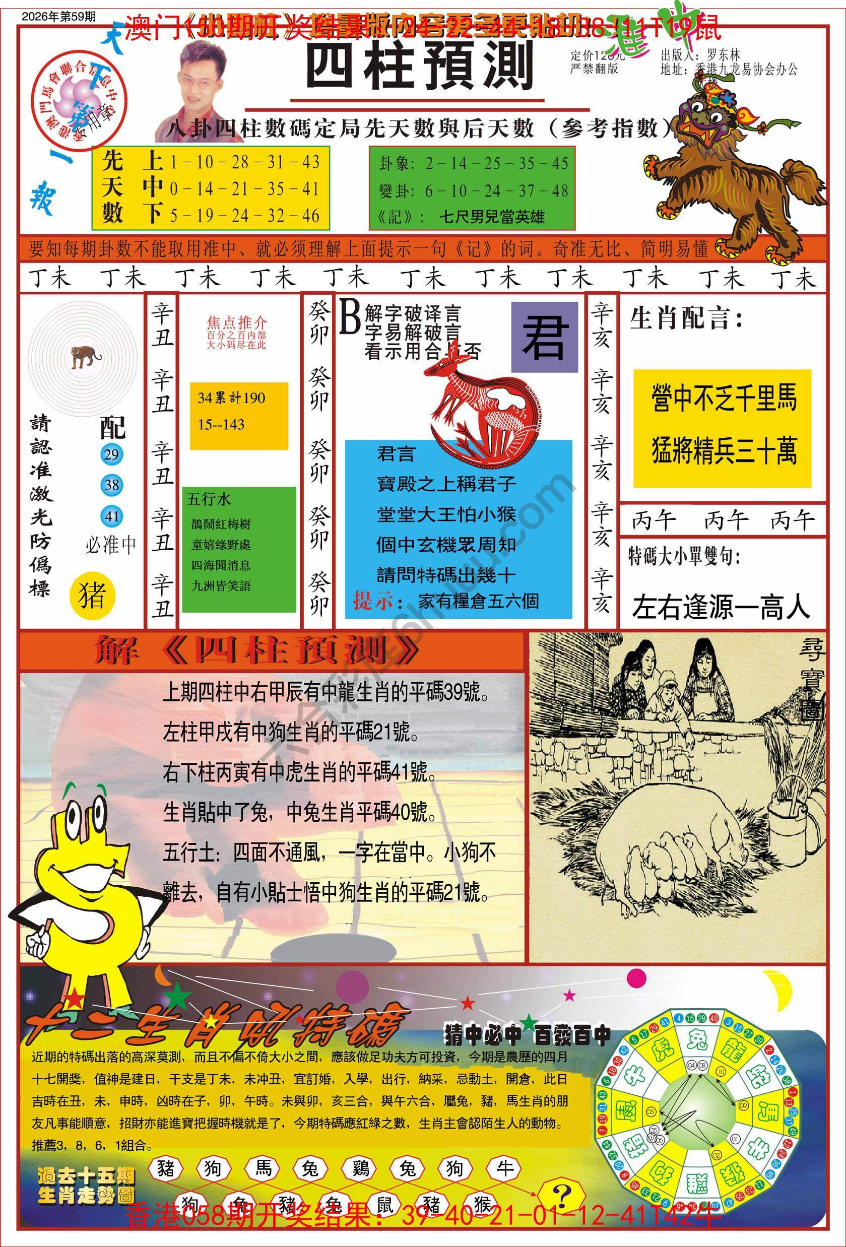 四柱预测