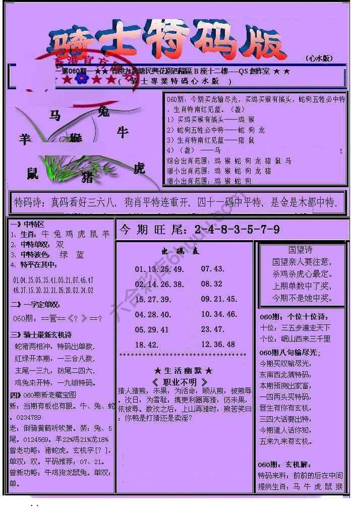 另类骑士特码版