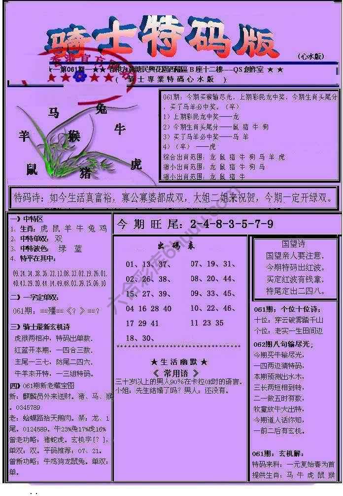 另类骑士特码版
