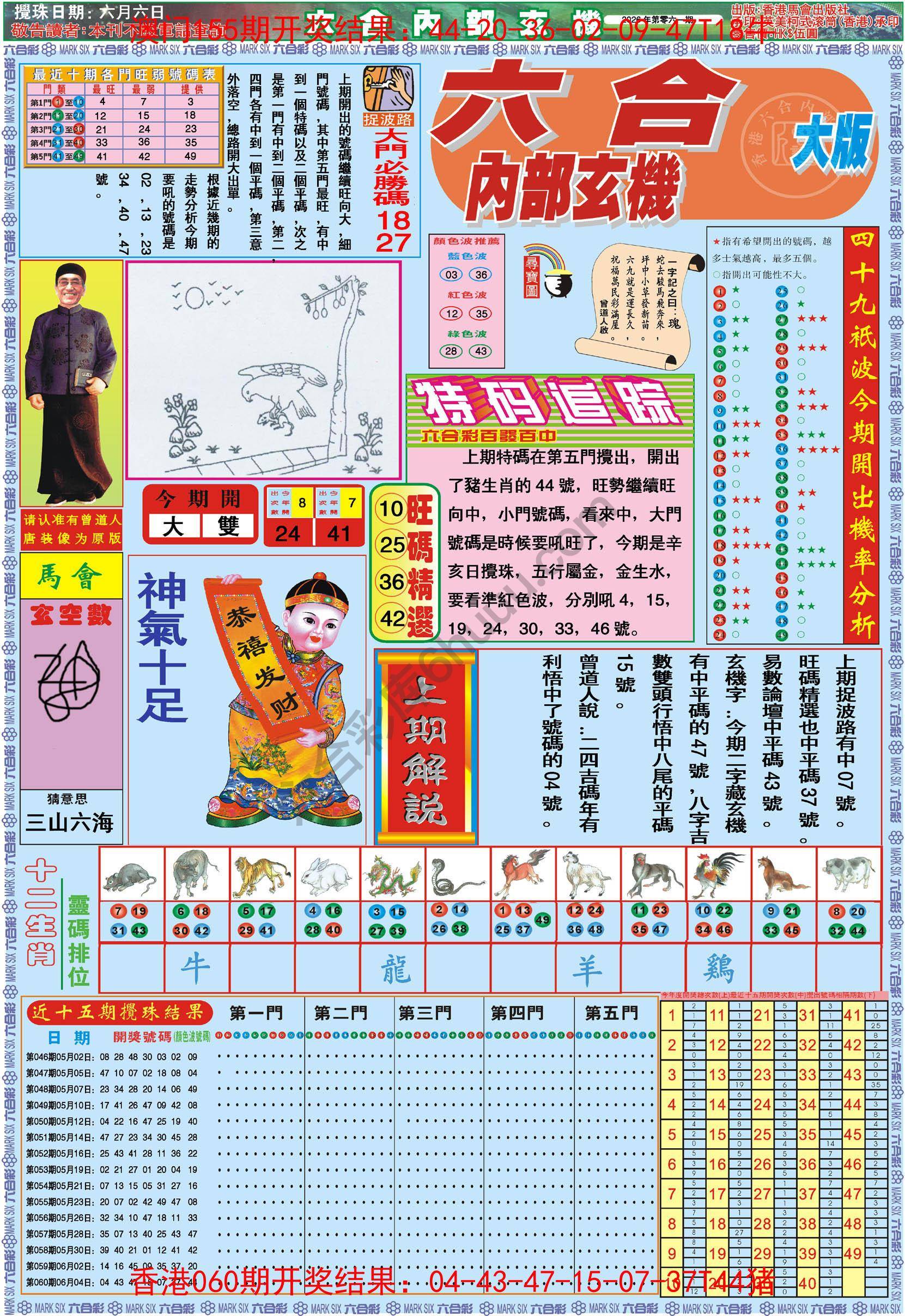 六合内部玄机