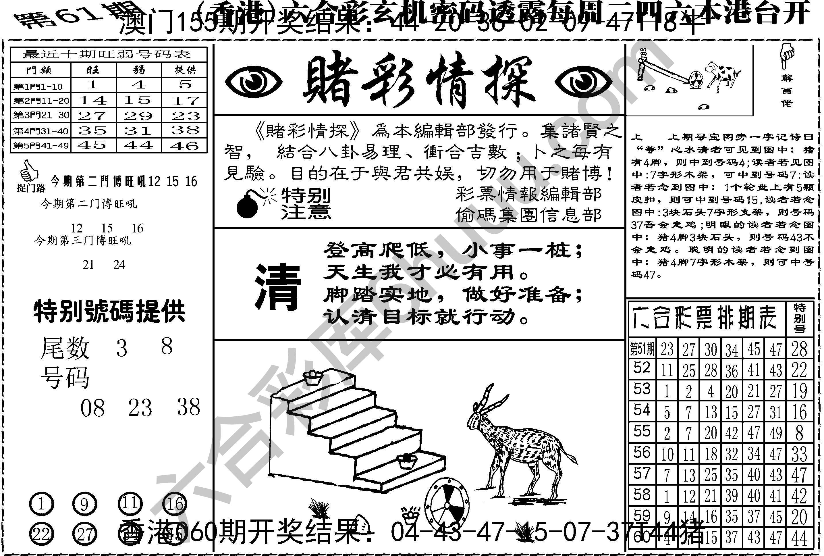 赌彩情探