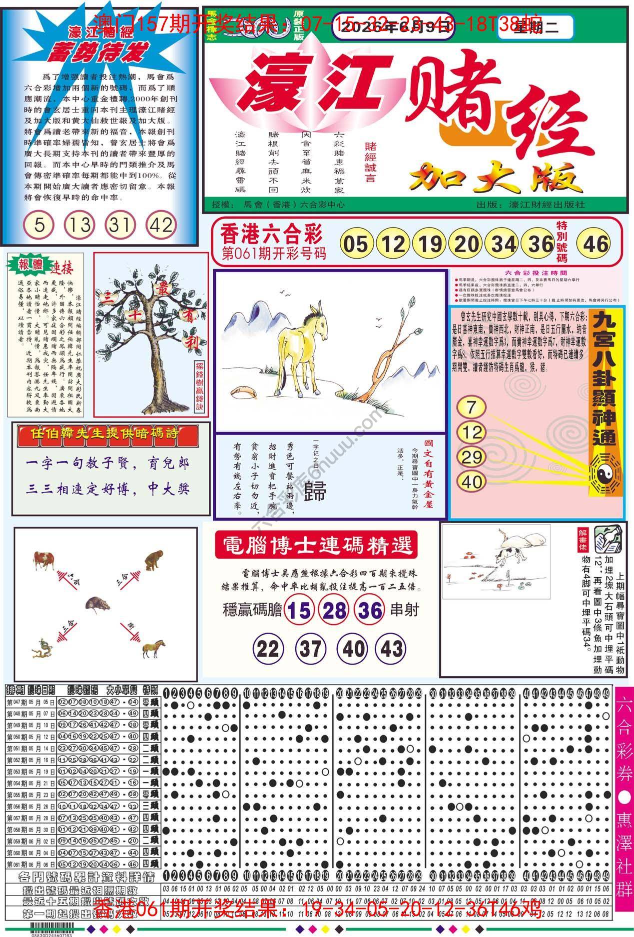 濠江赌经（加大版）