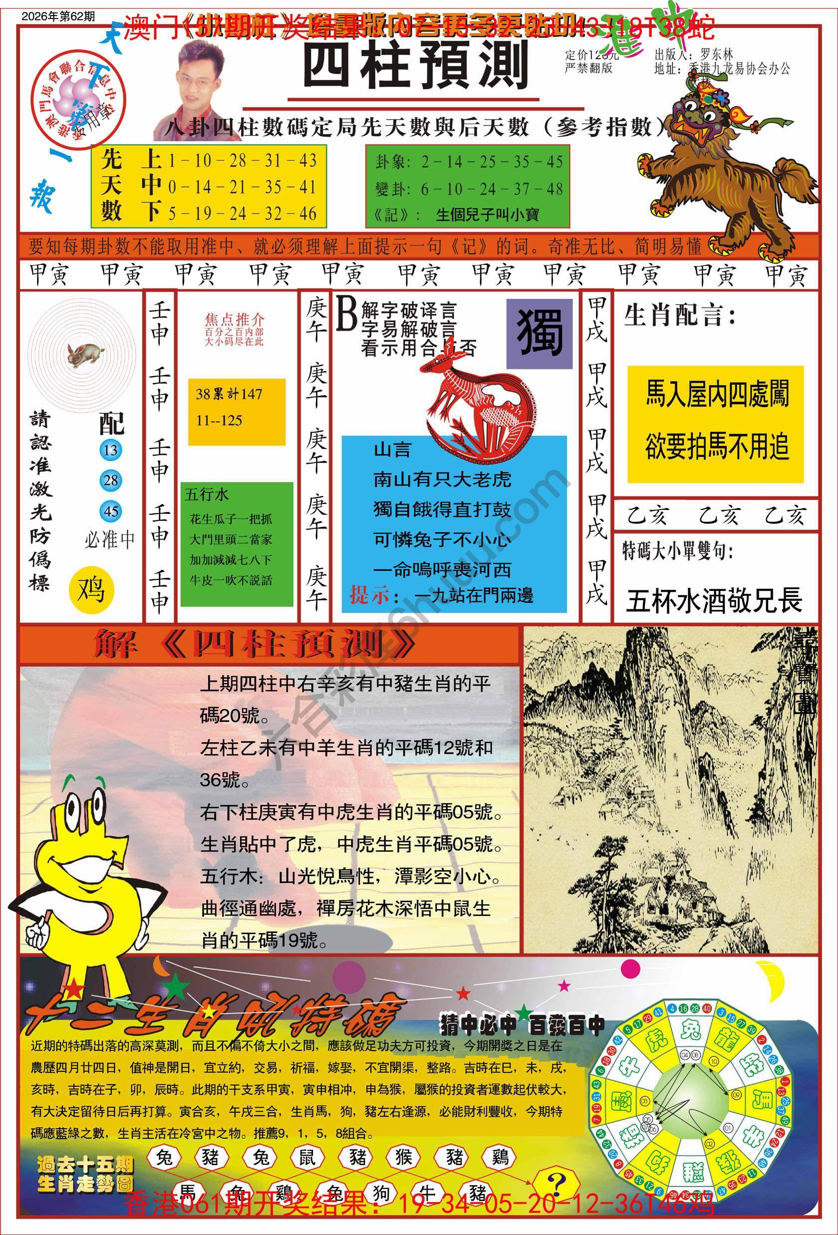 四柱预测