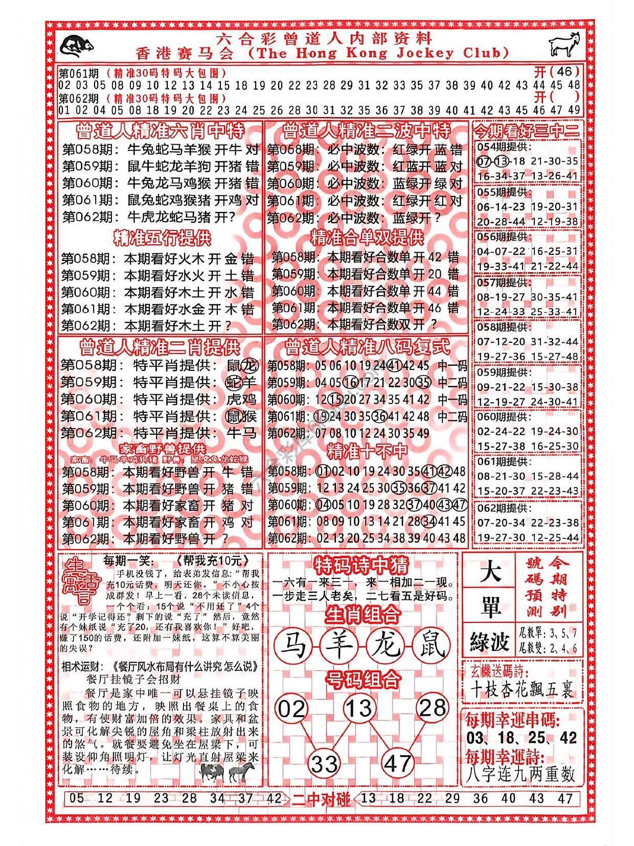 曾道人内部资料