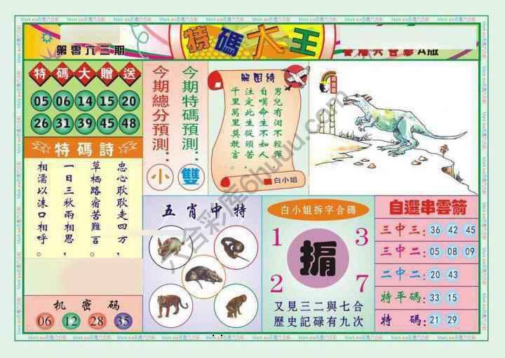 特码大王