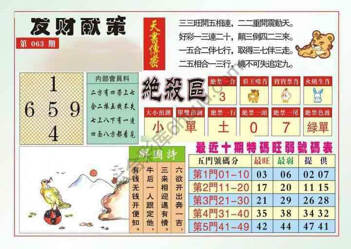 发财献策