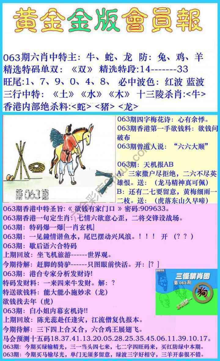 黄金金版会员报