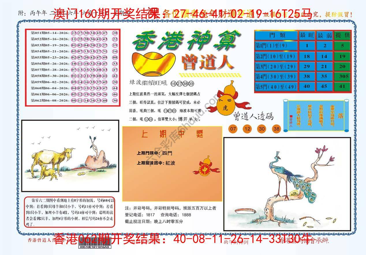香港神算曾道人