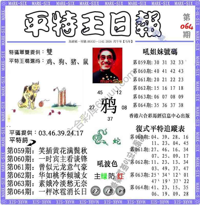 平特王日报