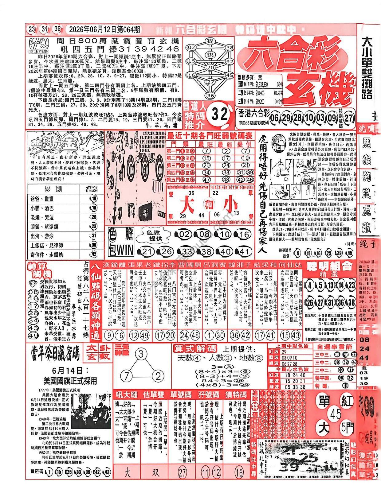 六合彩玄机