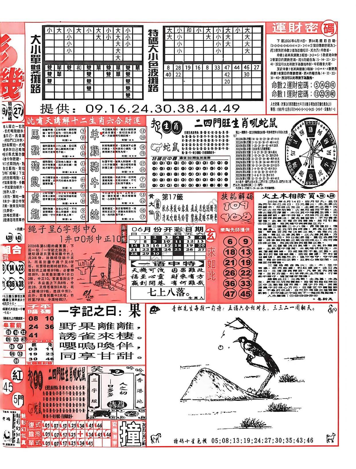 六合彩玄机