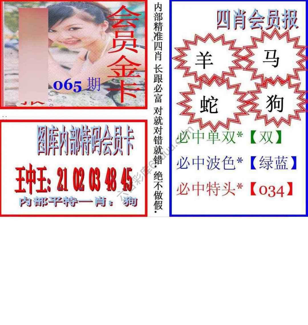马经四肖会员报