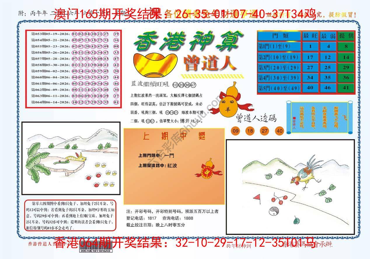 香港神算曾道人