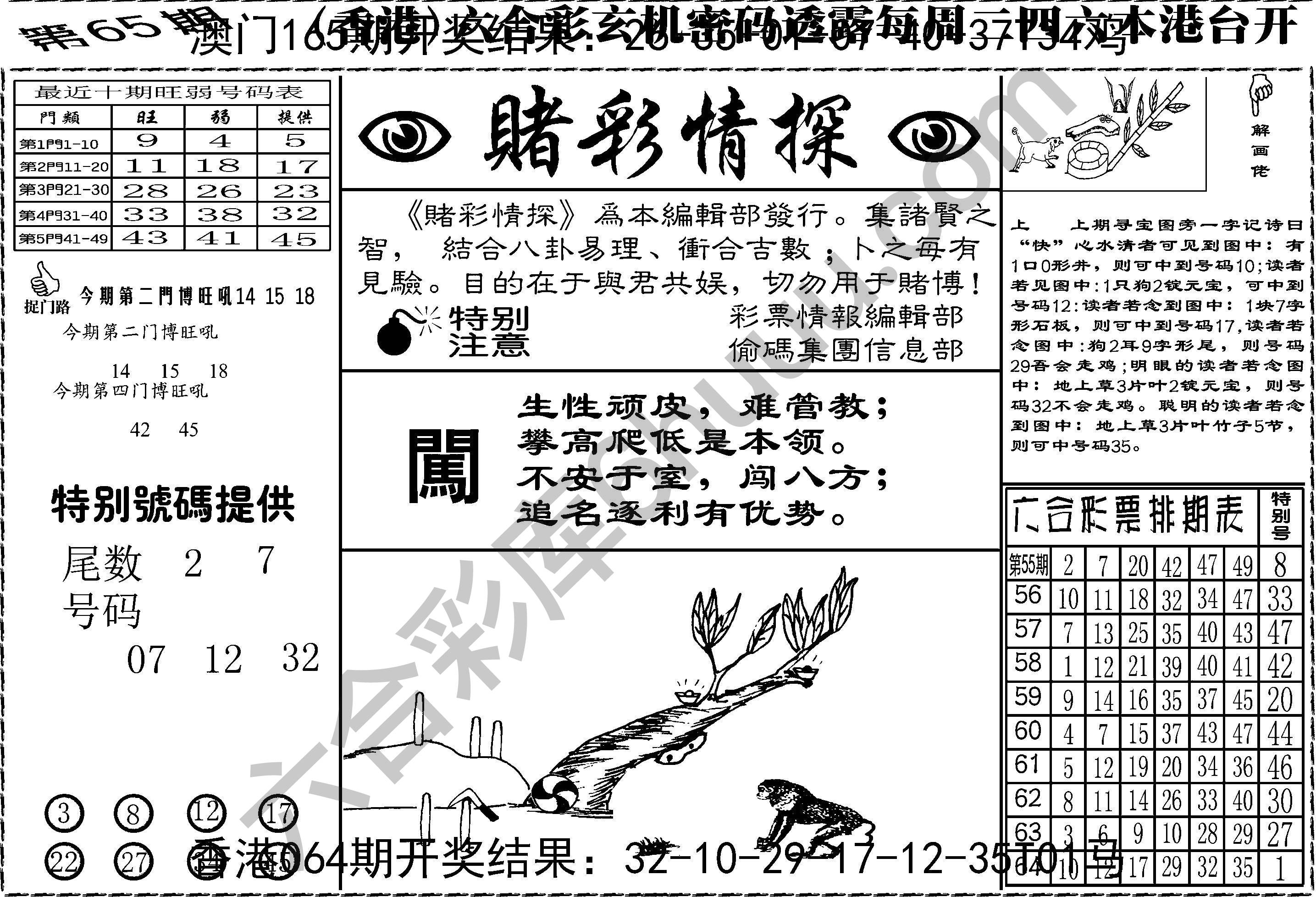赌彩情探