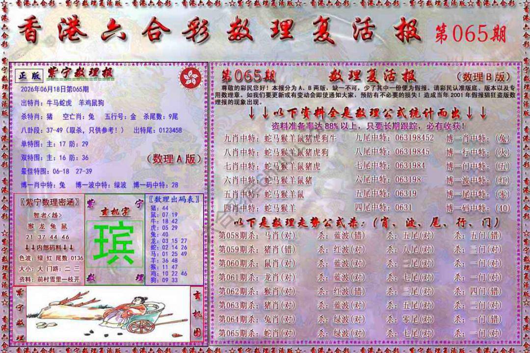 数理复活报