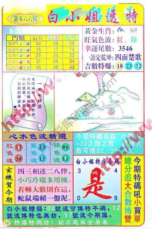 白小姐透特