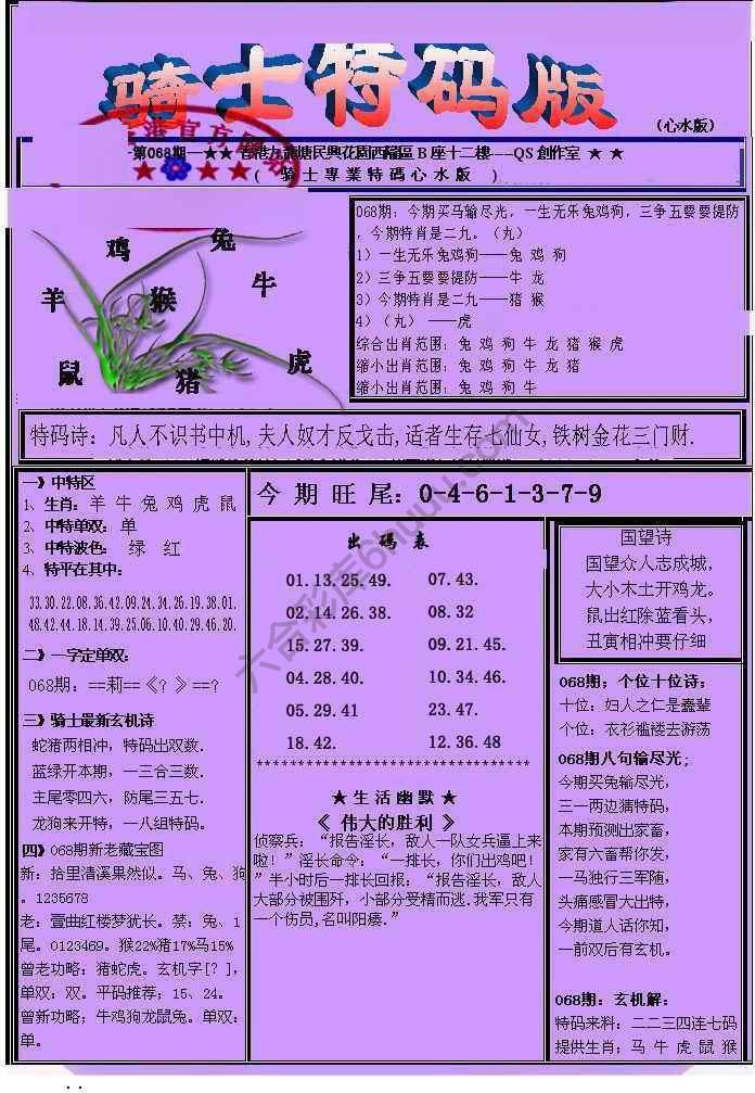 另类骑士特码版