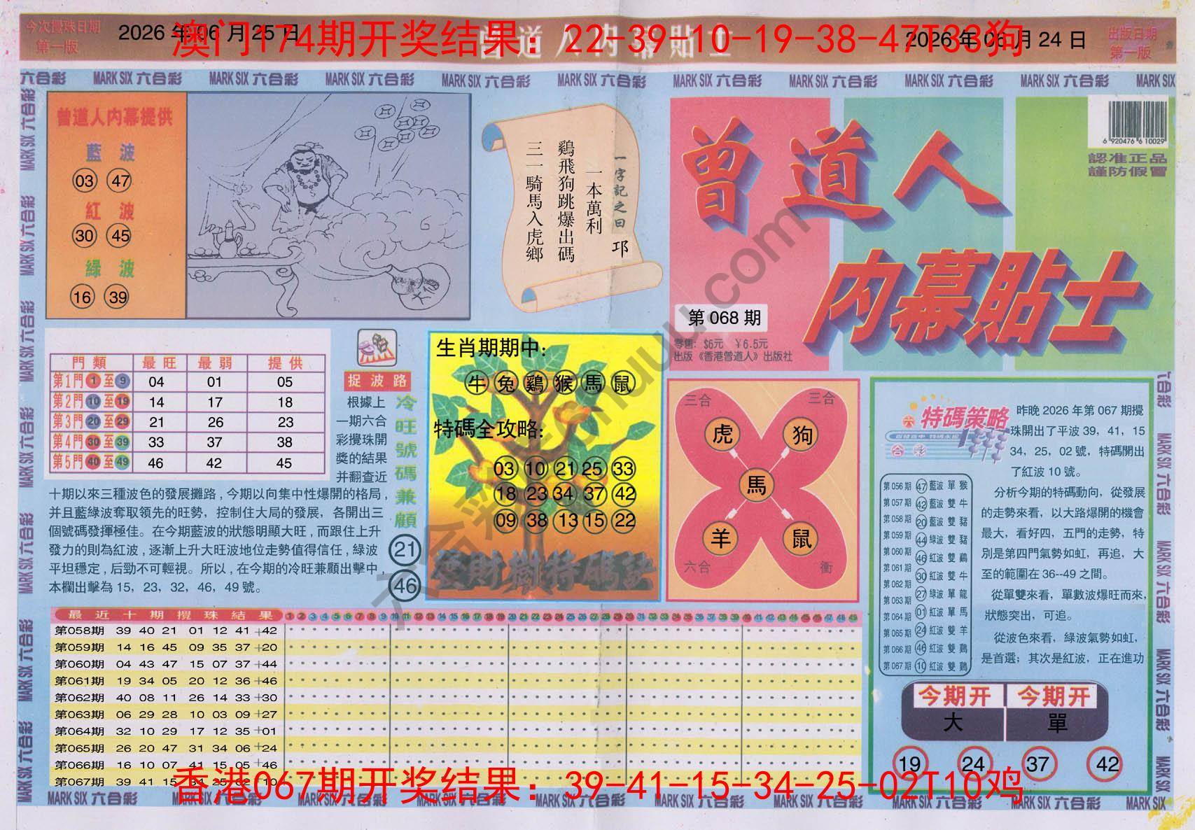 曾道人内幕贴士