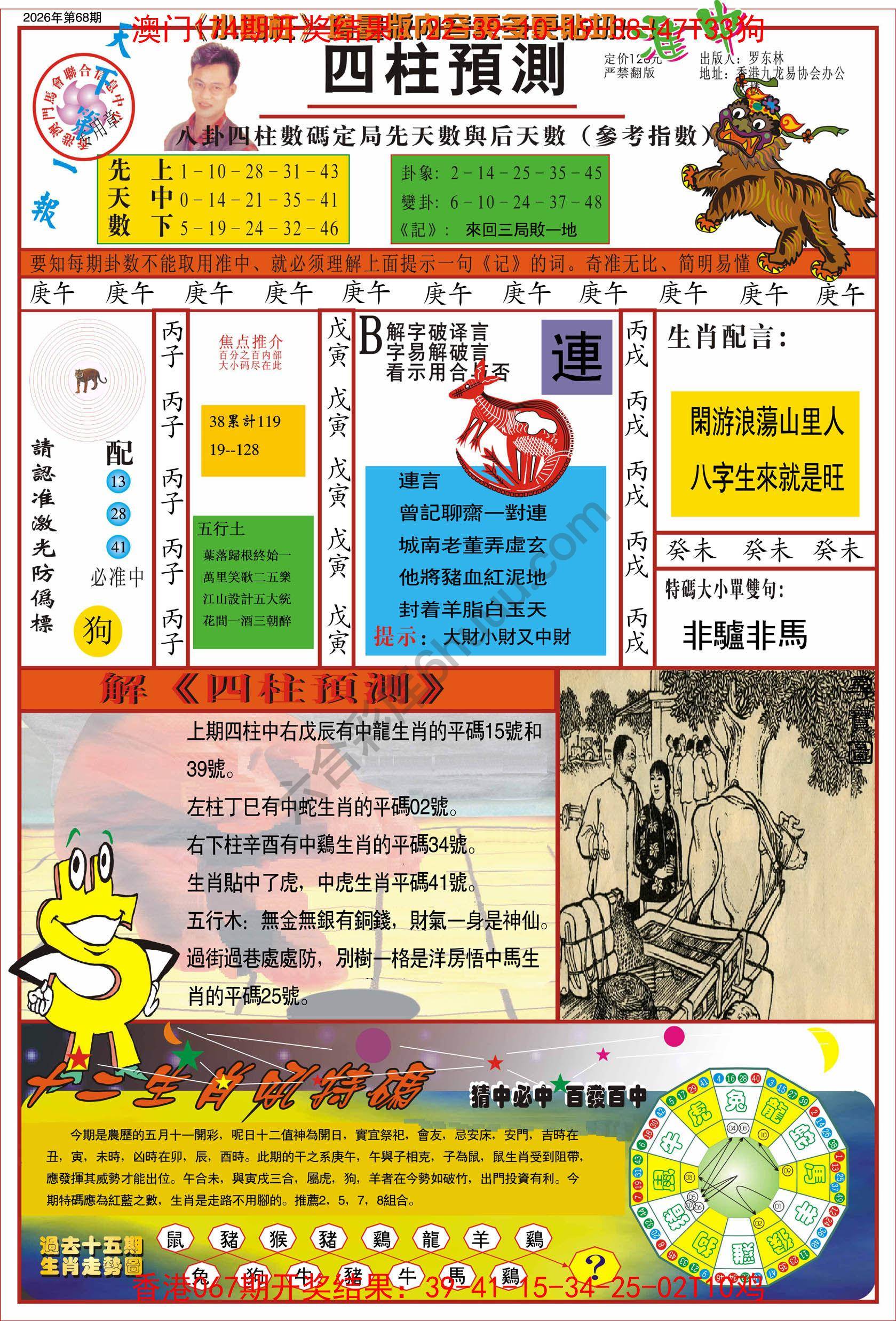 四柱预测