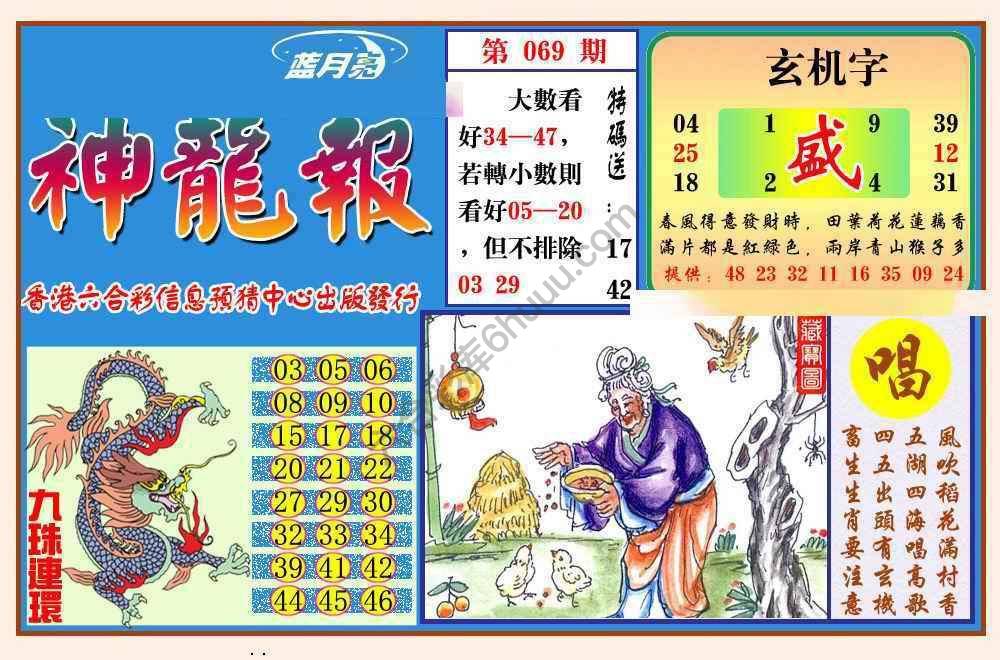 蓝月亮神龙报