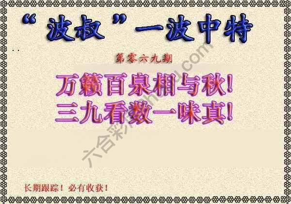 波叔一波中特