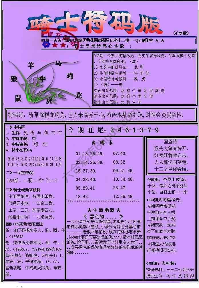 另类骑士特码版