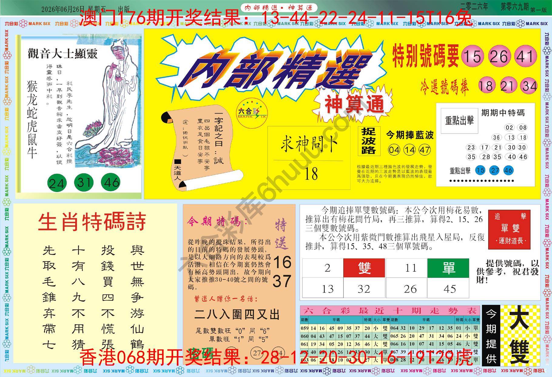 内部精选神算通