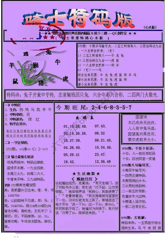 另类骑士特码版
