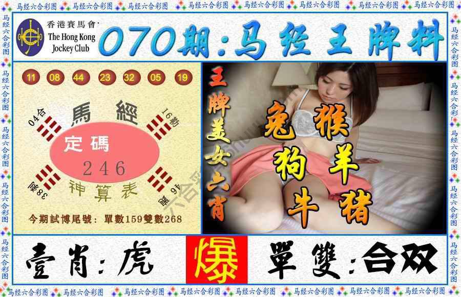 马经王牌料