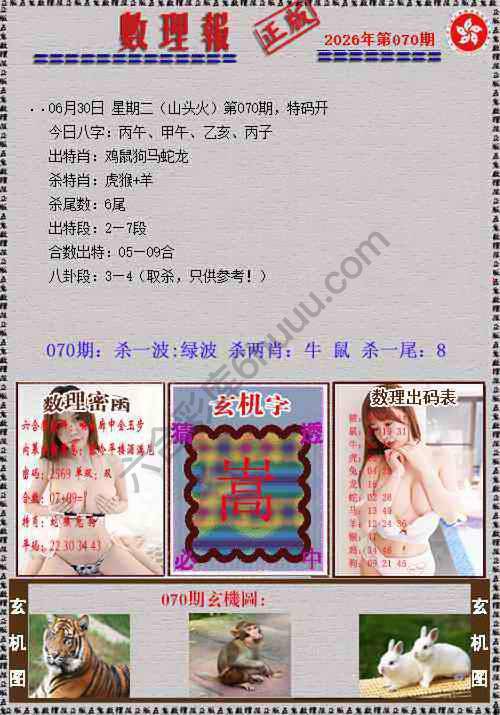 数理报